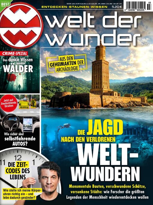 Cover image for welt der wunder